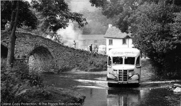 Photo of Malmsmead, The Ford, Lorna Doone's Farm c.1955