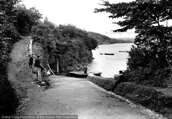 Photo of Malpas, Malpas Ferry And Tresillian River 1912