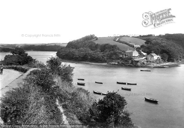 Photo of Malpas, River Fal 1895