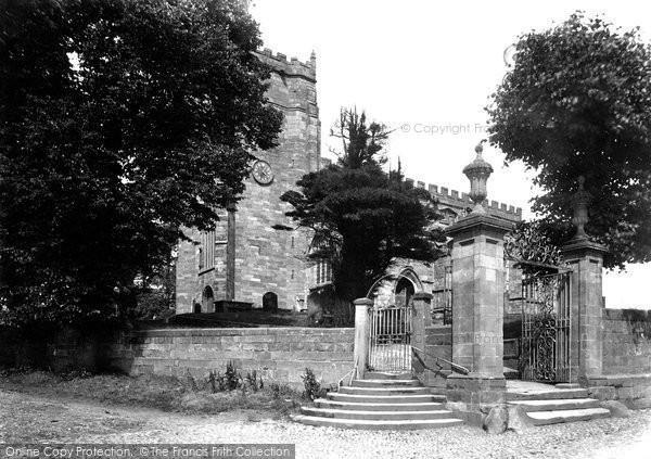 Photo of Malpas, St Oswald's Church 1898