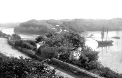 View Of The River 1890, Malpas