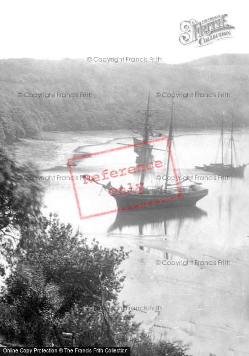 Photo of Malpas, View Of The River 1890