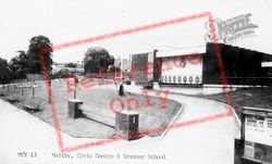 Civic Centre And Grammar School c.1960, Maltby