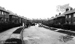 Manor Road c.1955, Maltby