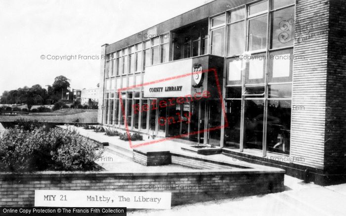 Photo of Maltby, The Library c.1965