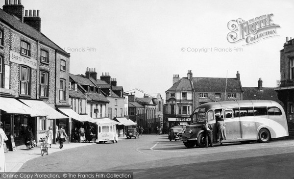 Photo of Malton, Market Place c.1955