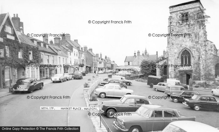 Photo of Malton, Market Place c.1960