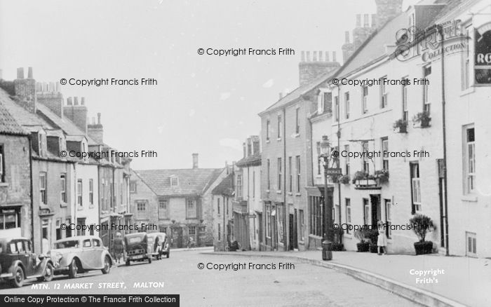 Photo of Malton, Market Street c.1955