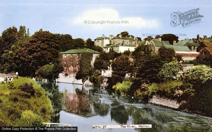 Photo of Malton, The River c.1960
