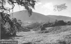 The Common And Malvern Hills c.1955, Malvern Link