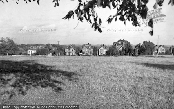 Photo of Malvern Link, The Common From Worcester Road c.1955