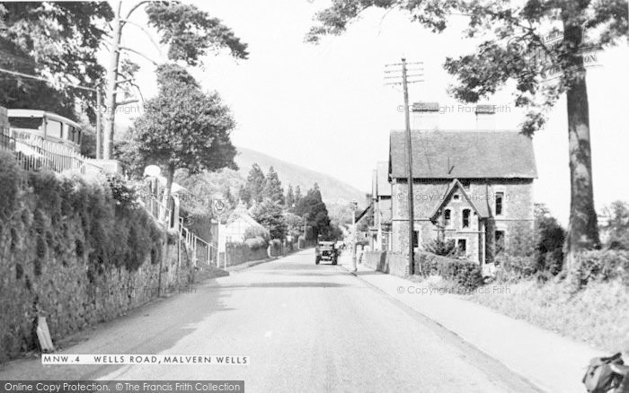 Photo of Malvern Wells, Wells Road c.1935