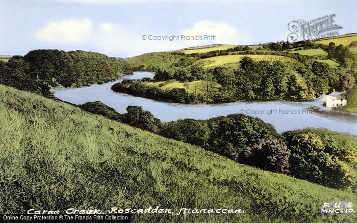 Photo of Manaccan, The River Helford c.1955