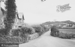 Bovey Tracey Road c.1955, Manaton