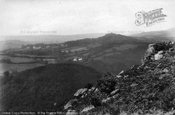 Photo of Manaton, From Lustleigh Cleave 1907