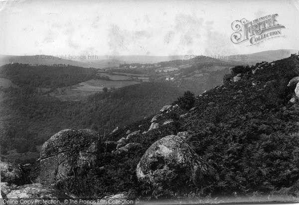 Photo of Manaton, From Lustleigh Cleave 1907