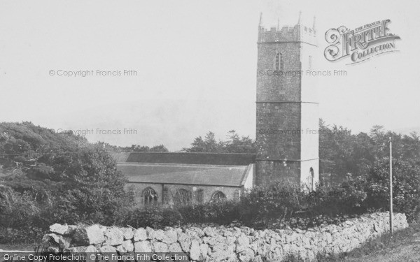 Photo of Manaton, St Winifred's Church 1907