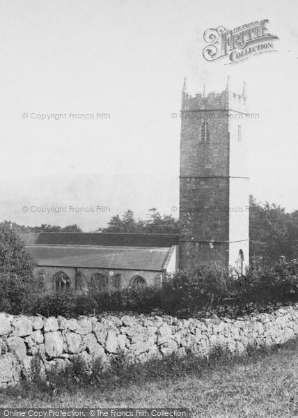 Photo of Manaton, St Winifred's Church 1907