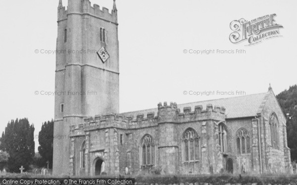 Photo of Manaton, St Winifred's Church c.1955