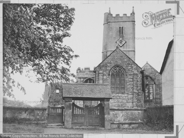 Photo of Manaton, The Church And Lych Gate c.1960
