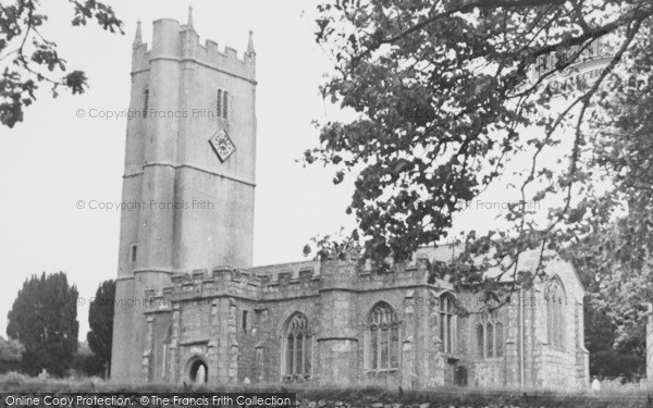 Photo of Manaton, The Church c.1955