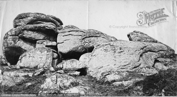 Photo of Manaton, The Tor c.1871