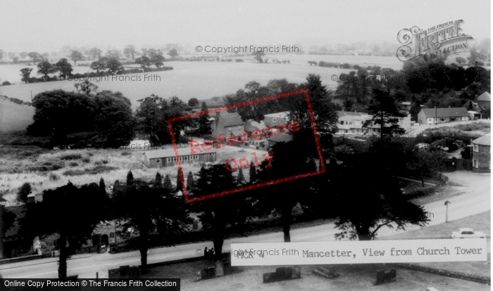 Photo of Mancetter, View From Church Tower c.1960