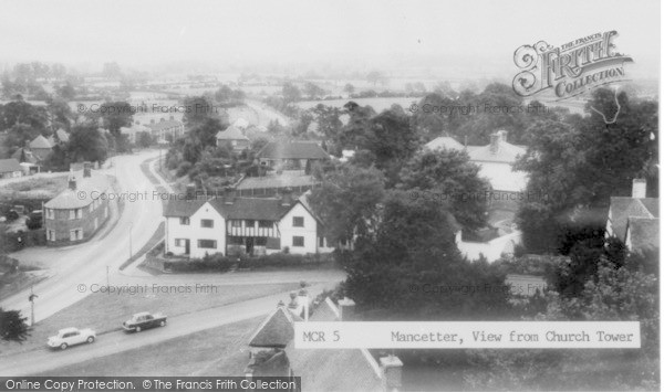 Photo of Mancetter, View From Church Tower c.1960