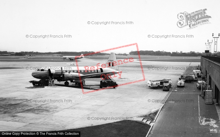 Photo of Manchester, Airport (With Stuck On Plane) c.1965
