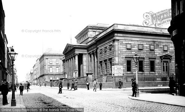 Photo of Manchester, Art Gallery And Mosley Street c.1885