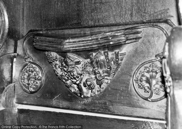 Photo of Manchester, Cathedral Misericord 2005