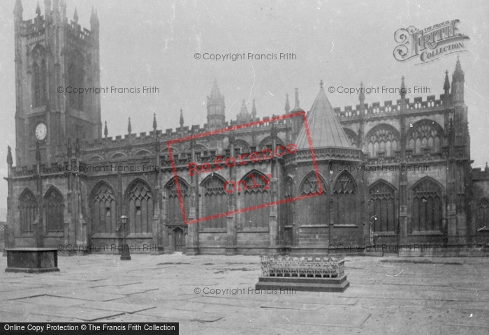 Photo of Manchester, Cathedral, South View c.1885
