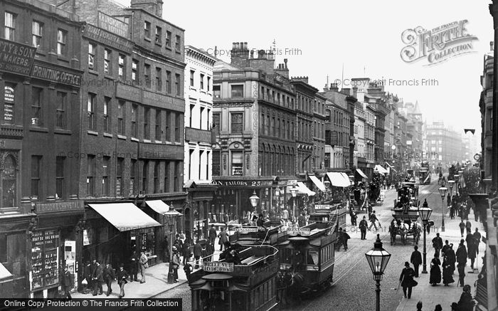 Photo of Manchester, Market Street 1889