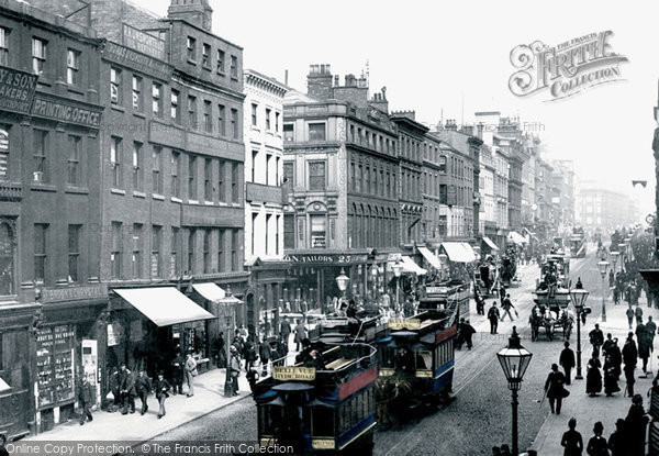 Photo of Manchester, Market Street 1889