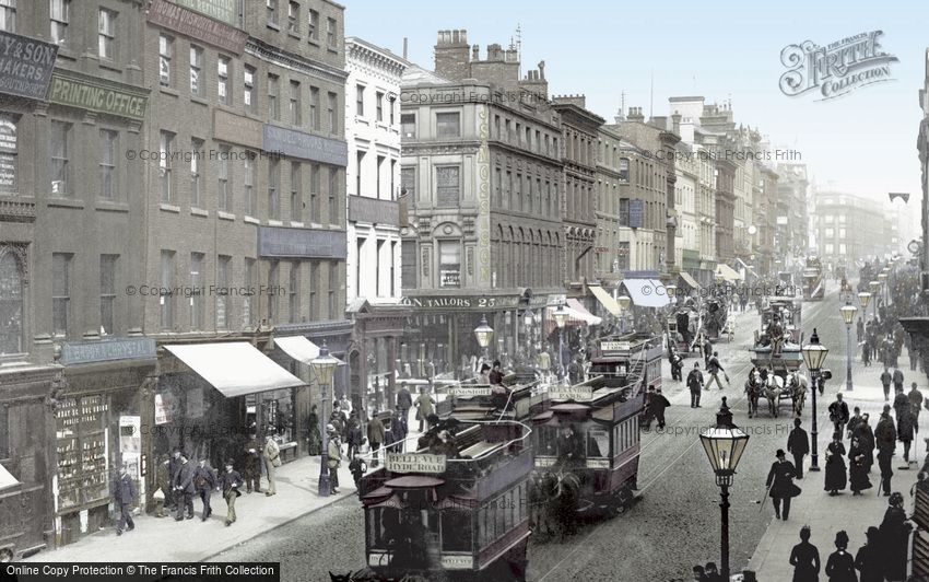 Manchester, Market Street 1889