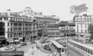 Manchester, Market Street and Piccadilly Junction c1965