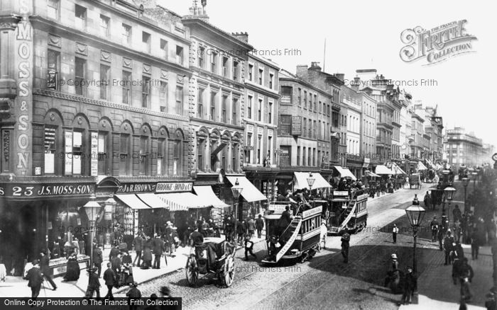 Photo of Manchester, Market Street c.1885