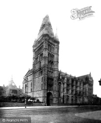 Owens College, East End 1895, Manchester