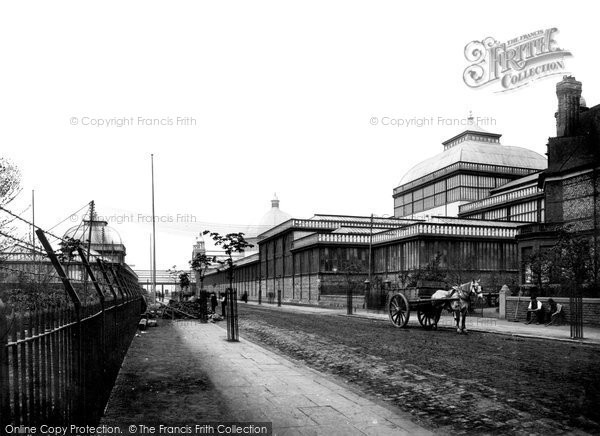 Photo of Manchester, Royal Jubilee Exhibition From Talbot Road 1887