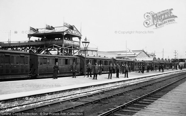 Photo of Manchester, Royal Jubilee Exhibition Station 1887