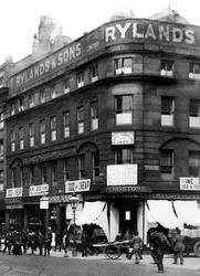 Rylands And Sons, Market Street 1886, Manchester