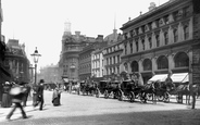 St Ann's Square, The Cab Rank 1885, Manchester