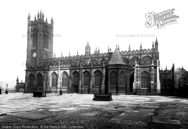 Photo of Manchester, the Cathedral 1889