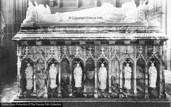 Photo of Manchester, The Cathedral, Bishop Fraser's Tomb 1889