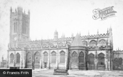 The Cathedral c.1876, Manchester