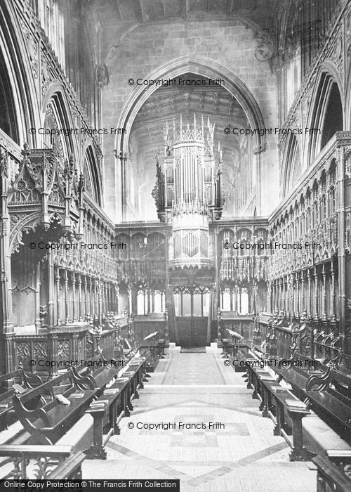 Photo of Manchester, The Cathedral, Choir 1889