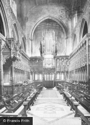 The Cathedral, Choir 1889, Manchester