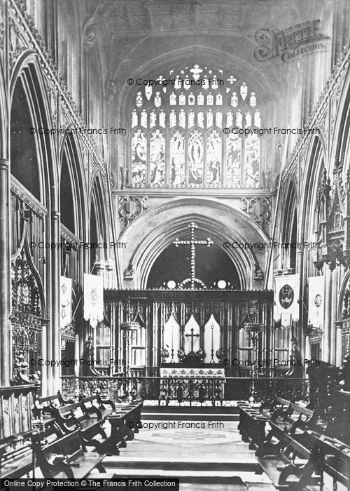 Photo of Manchester, The Cathedral, Choir East c.1876