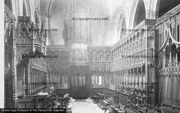 Photo of Manchester, The Cathedral, Choir West 1894