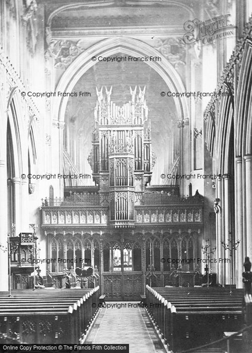 Photo of Manchester, The Cathedral, Nave East c.1876